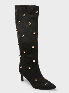 A New Day, Women’s Justice Mid Calf Boots Memory Foam Insole, Black